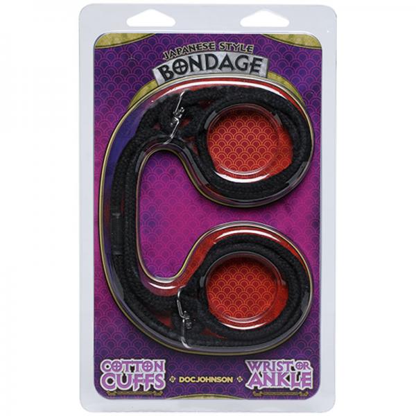 Japanese Style Bondage Cotton Wrist